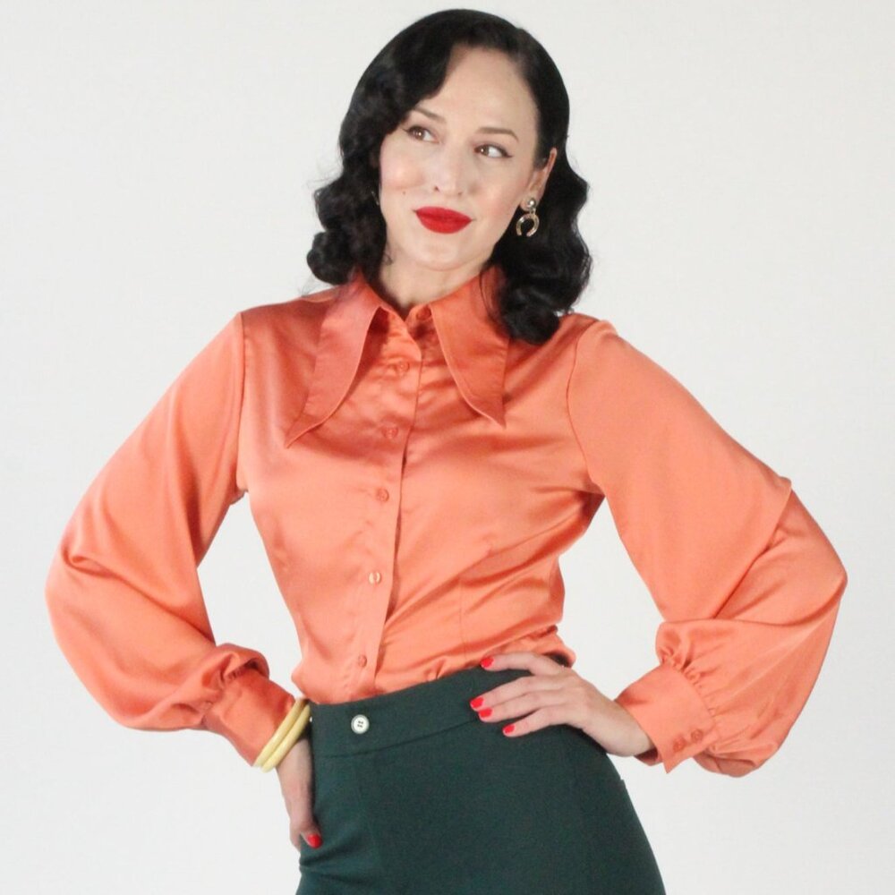 Willow Blouse in Rose